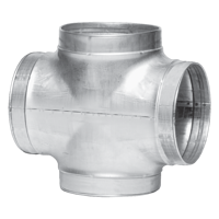 Spirally wound ducts - Metal ductwork - Series Vents Cross-tee