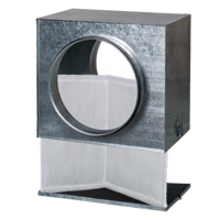 Filter-boxes - Accessories for ventilating systems - Series Vents FBV